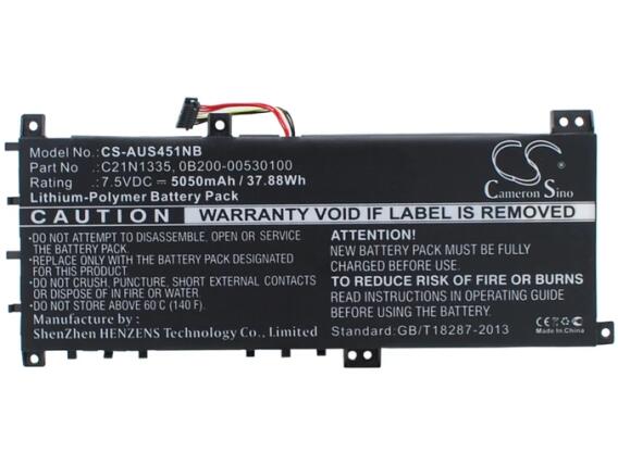 Keresek C21N1335 - Asus K451L akkumulátort