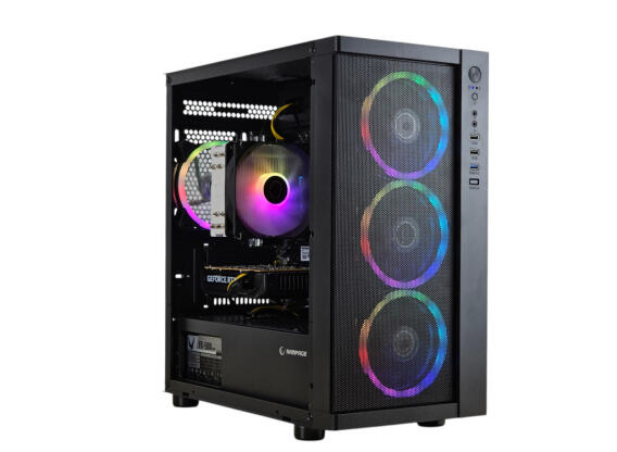 ÚJ GAMER PC Tower + NVIDIA RTX 5050 8GB / AMD RYZEN 7 / 16GB RAM / 256GB SSD + 500GB HDD