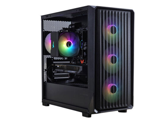 ÚJ GAMER PC Tower + NVIDIA RTX 5050 8GB / AMD RYZEN 5 / 16GB RAM / 256GB SSD + 500GB HDD Világítós CPU Hűtő