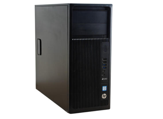 HP Z240 Workstation Tower PC + Nvidia / i7-6700 / 8GB RAM / 256GB SSD