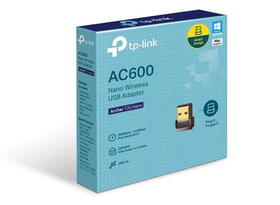 TP-LINK AC600 Nano, Vezeték Nélküli USB Adapter