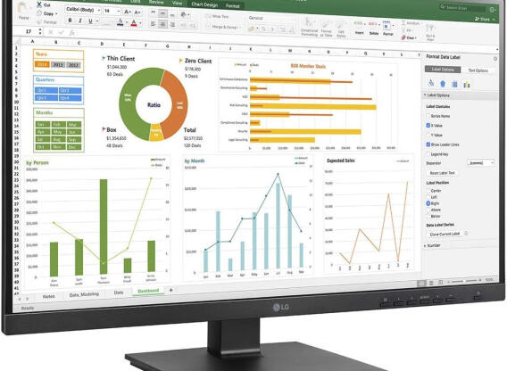 LG 27BN650Y-B monitor ("B" kat.)