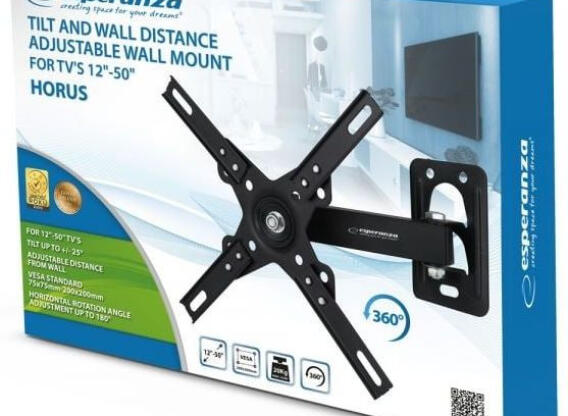Fali tartó konzol 12"-50" Esperanza ERW011