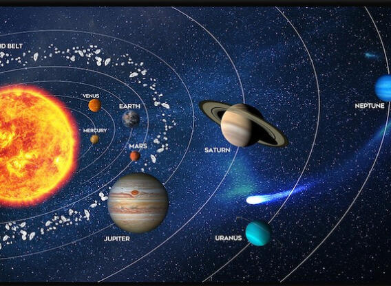 Egérpad Gembird MP-SOLARSYSTEM-XL-01