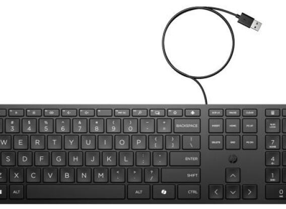 HP 320K vezetékes billentyűzet