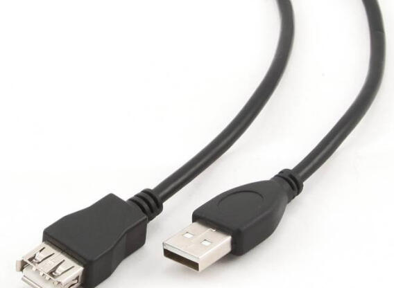 USB 2.0 hosszabbító kábel 1.80 m Gembird