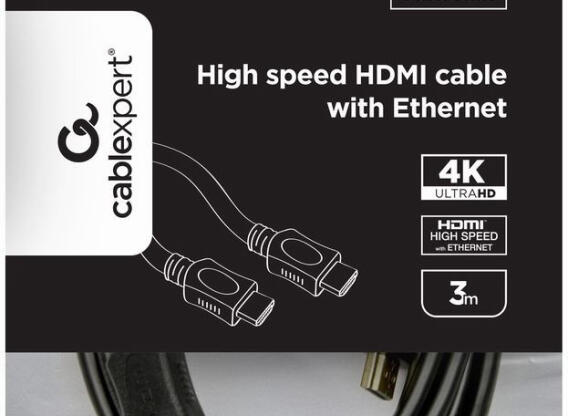 HDMI kábel 3.0 m 4K Cablexpert 