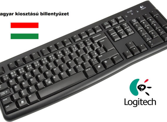 Logitech K120 vezetékes billentyűzet