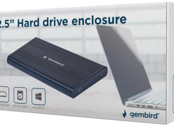 2.5" HDD ház USB 2.0 Gembird