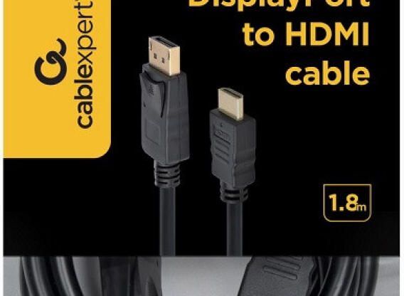 DisplayPort-HDMI kábel 1.8 m Cablexpert 