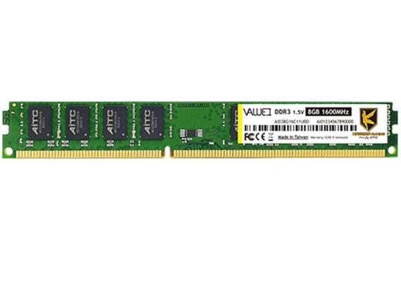 8 GB DDR3 1600 PC RAM Kingsman 
