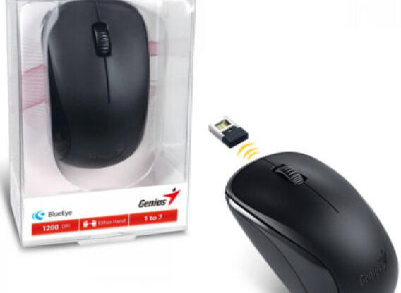 Genius NX-7000 fekete Wireless optikai egér ÚJ