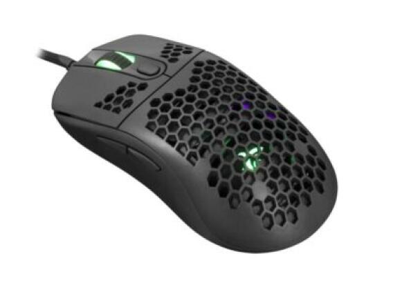 White Shark GM-5007B GALAHAD gamer egér,fekete, 6400 dpi