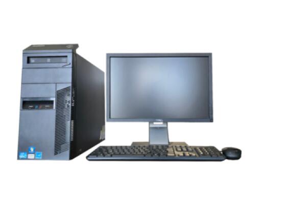 Lenovo M91p Core I5 2400 4x3100MT/8GB/120GB SSD/ 19" Wide LCD +Win
