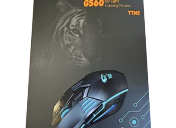 Tiger Tech TTM2 G560 3200 DPI USB-s (Fekete) egér, új