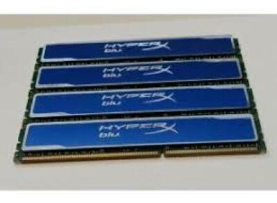 KINGSTON 8GB (4x2GB) HyperX DDR3 1600MHz CL9 KIT KHX1600C9AD3B1K2/4G