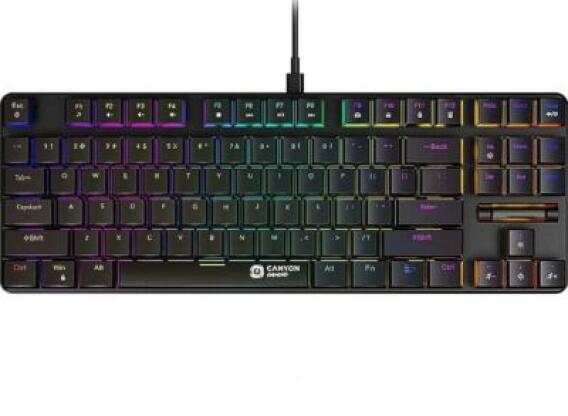 Canyon CND-SKB50-HU USB fekete mechanikus billentyűzet