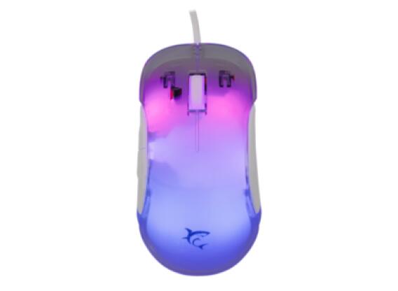 White Shark MORDRED-W, GM-5017W gamer egér,7D, fehér, 12000 dpi, RGB