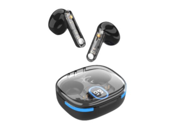Shark HYPERBEAT-B, GEB-TWS37B bluetooth In-ear fülhallgató mikrofonnal, fekete