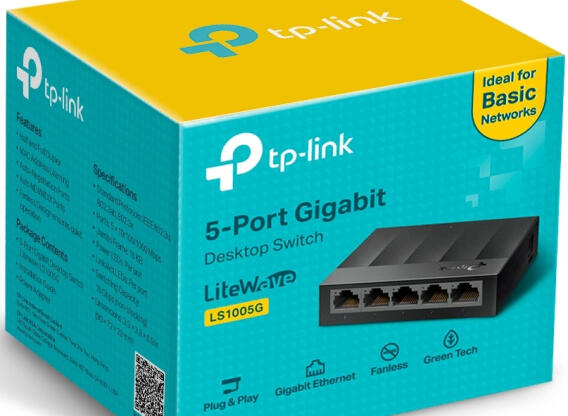 5 portos Gigabit switch TP-LINK LS1005G