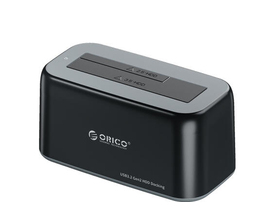 HDD dokkoló 3,5" és 2.5" SATA USB 3.1 