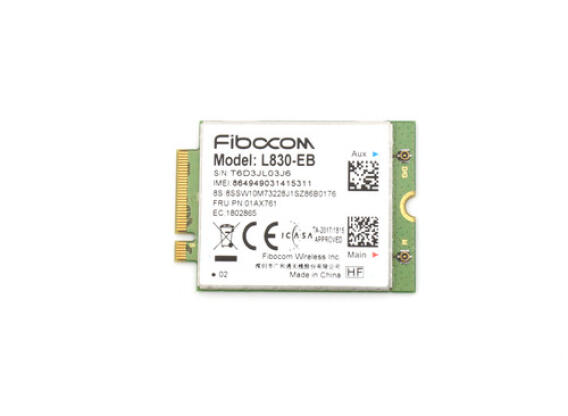 Lenovo Fibocom L830-EB 4G LTE mobilinternet modem kártya