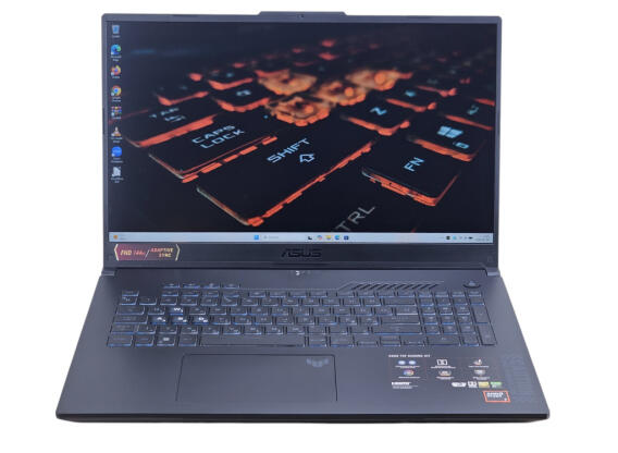 Asus TUF Gaming A17 - Gamer Laptop + Nvidia / AMD Ryzen 7 / 16GB RAM / 512GB SSD / Magyar billentyűzet
