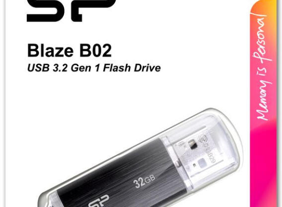 32 GB USB 3.2 pendrive Silicon Power Blaze B02 