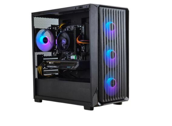ÚJ GAMER PC Tower + NVIDIA RTX 5050 8GB / AMD RYZEN 5 / 16GB RAM / 256GB SSD + 500GB HDD