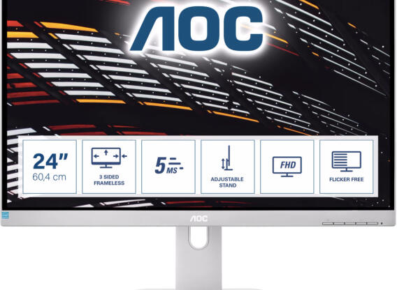 AOC 24P1gr szürke monitor ("A-" kat.)