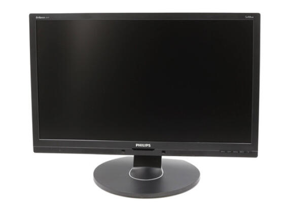 Philips Brilliance 241P6E LED használt monitor, HDMi, DisplayPort, VGA, DVI, 4xUSB, FULL HD IPS, 24"