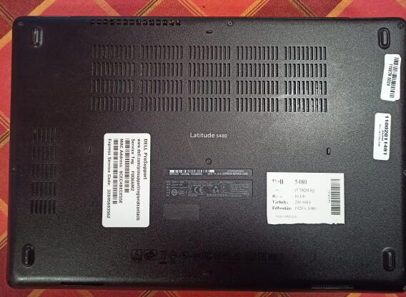 Dell 5480 i7 7820 HQ