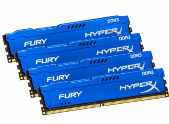 Kingston HyperX FURY 32GB DDR3 1600MHz (4x8GB) HX316C10F/8