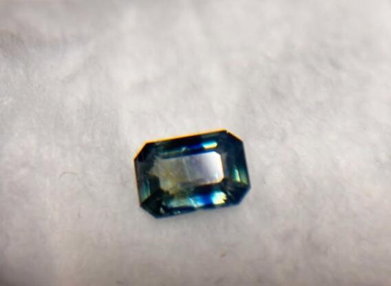 Természetes Ausztrál Teal Zafír 1.06 ct (ICA GemLab)