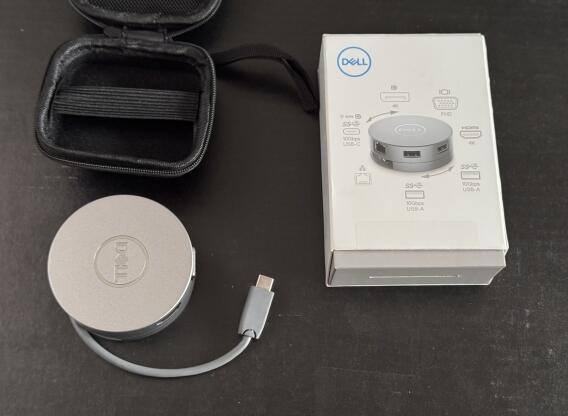 Dell DA310 utazó dokkoló USB-C PD Power Delivery 90W travel dock