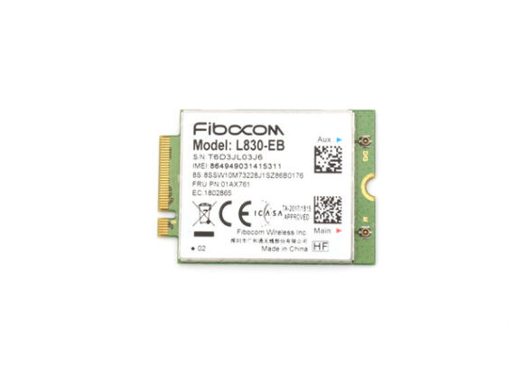 Lenovo Fibocom L830-EB 4G LTE mobilinternet modem kártya