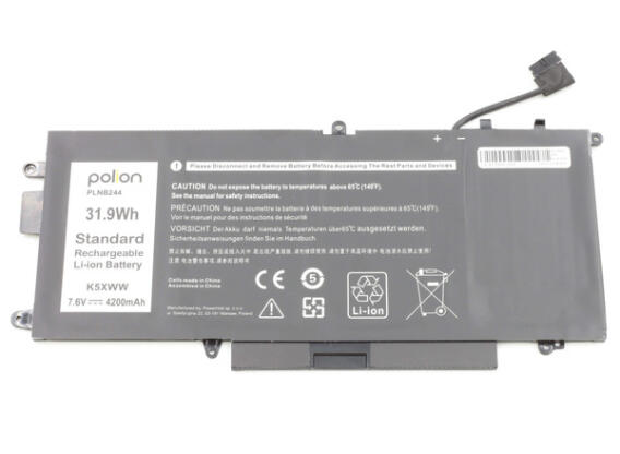 ÚJ, utángyártott Polion PLNB244 (K5XWW) laptop akkumulátor Dell Dell Latitude 7390 2-IN-1 laptopokhoz
